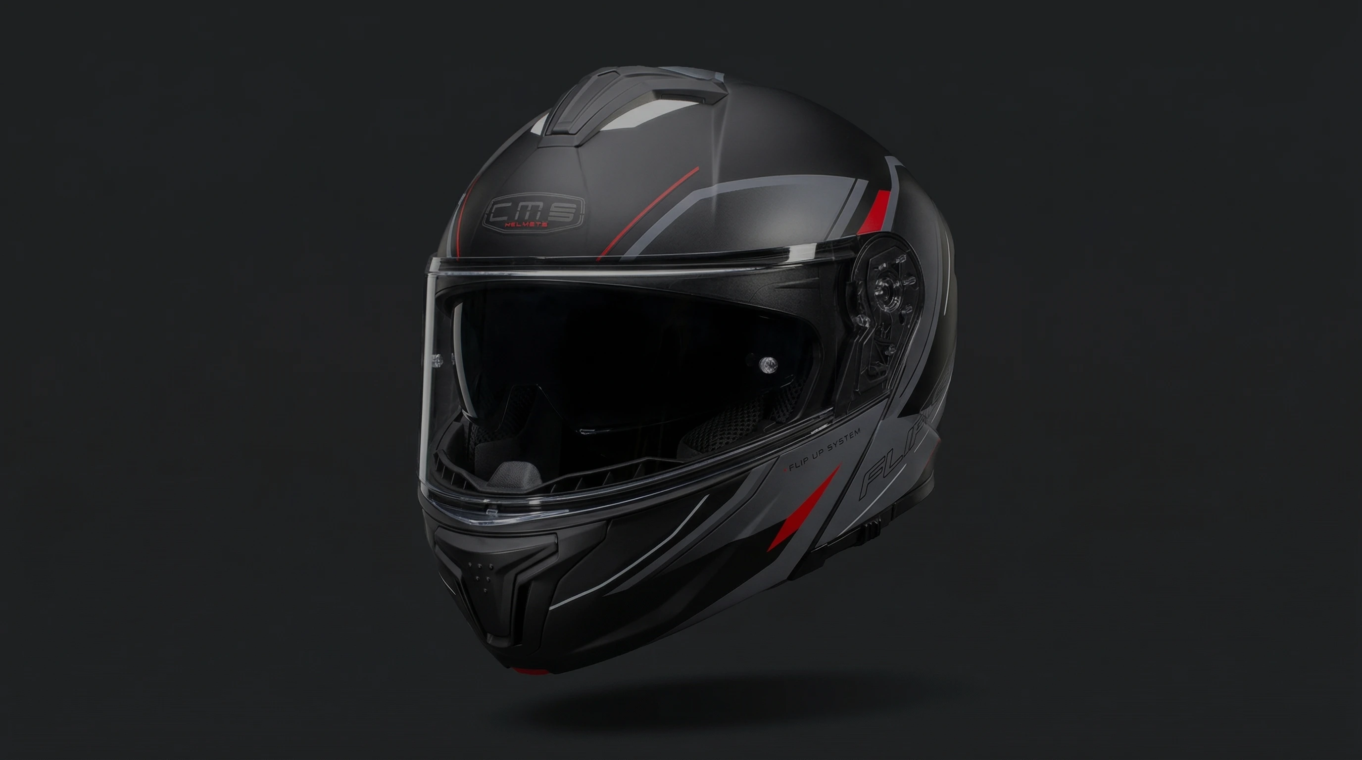 CMS SUV Mille Red — Casque modulable touring